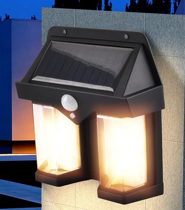 Luz De Pared De Tungsteno Solar - vista 2